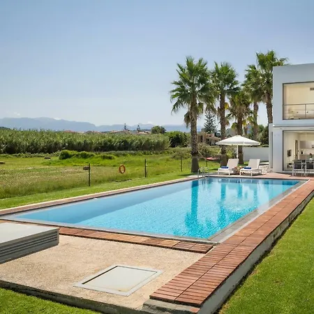 Blue Sea Luxury Villa Maleme  Exterior photo