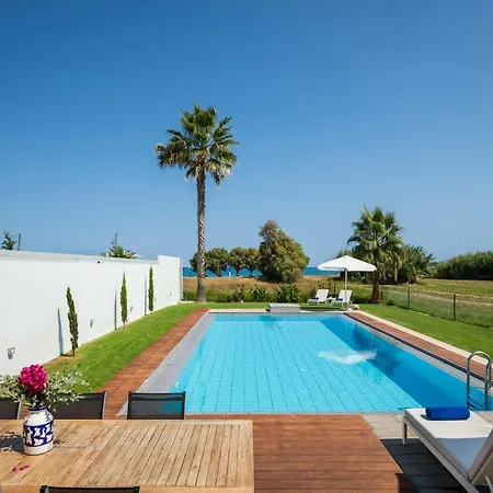 Blue Sea Luxury Villa Maleme  Exterior photo