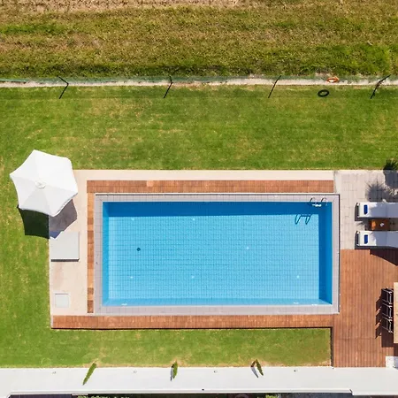Blue Sea Luxury Villa Maleme  Exterior photo