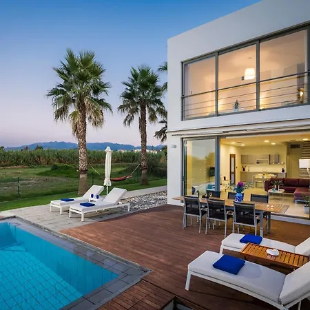 Blue Sea Luxury Villa Maleme  Exterior photo